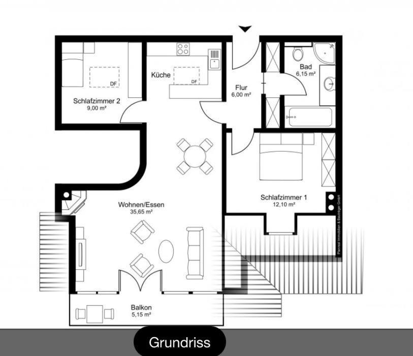 דירות סנט מרגרטהן אים לונגאו Penthouse Aineckblick מראה חיצוני תמונה
